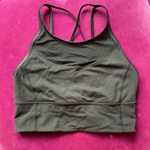Lululemon Long Line High Neck Bra